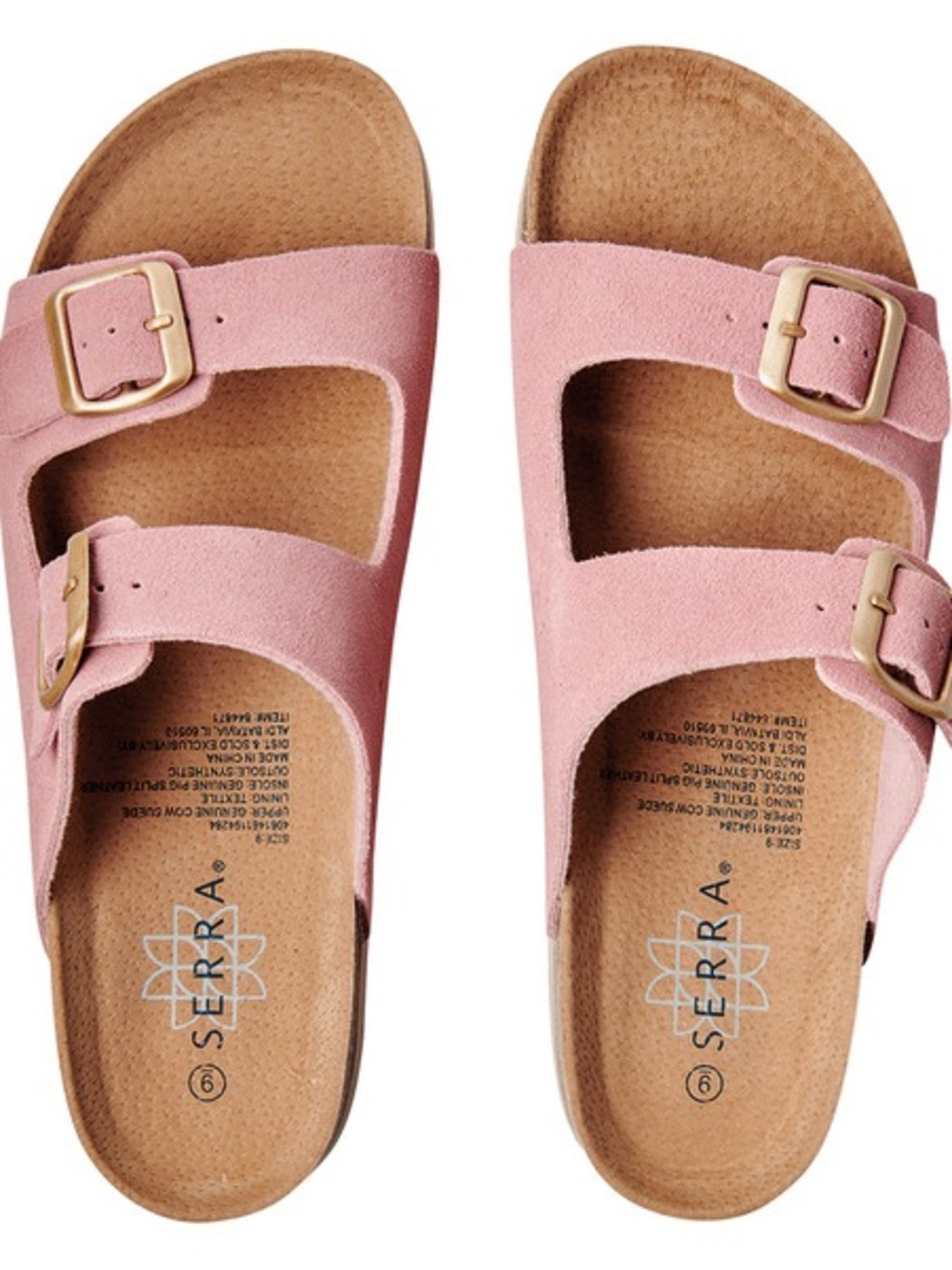 ISO IN SEARCH OF pink Serra Aldi sandals size 8